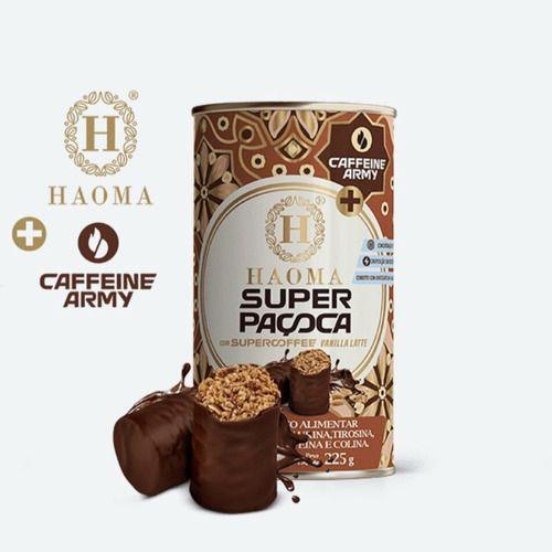 Super Paçoca Haoma Lançamento Supercoffee Lata 225g - Haoma